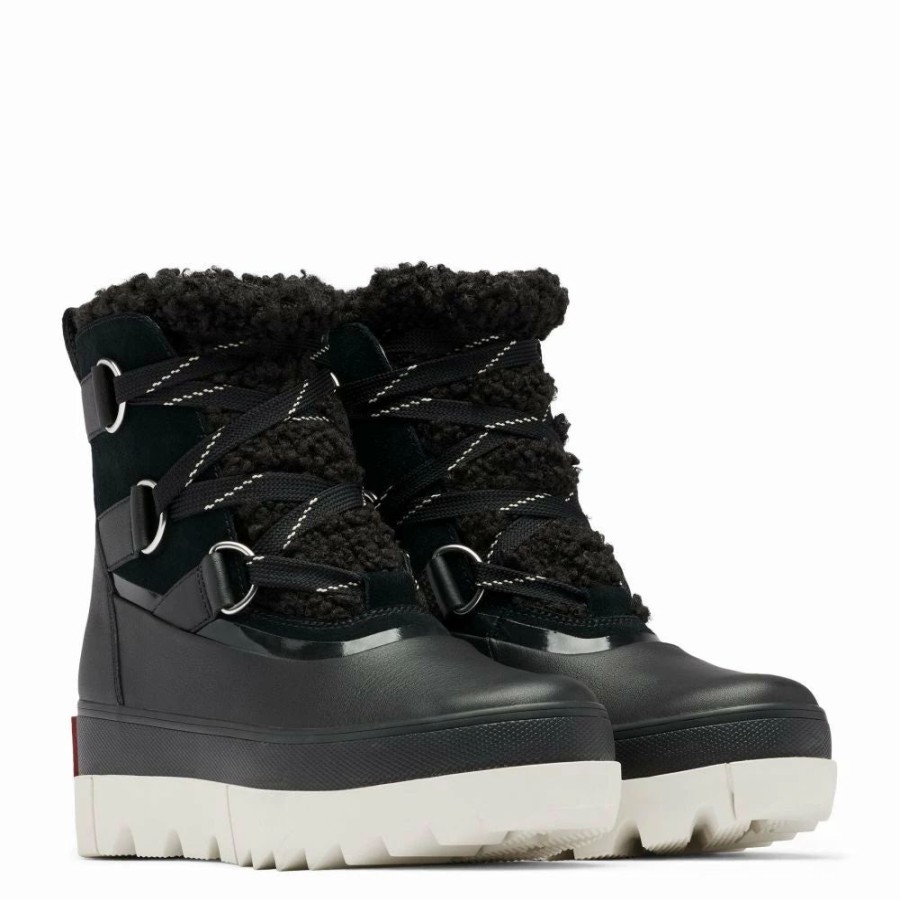 * Sorel Women'S Joan Of Arctic Next Boot In Black/Fawn Hot