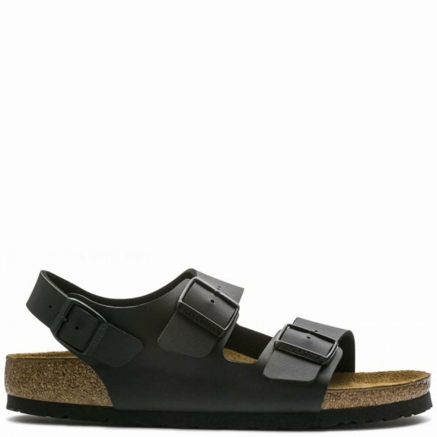 * Birkenstock Milano Birko-Flor In Black Best