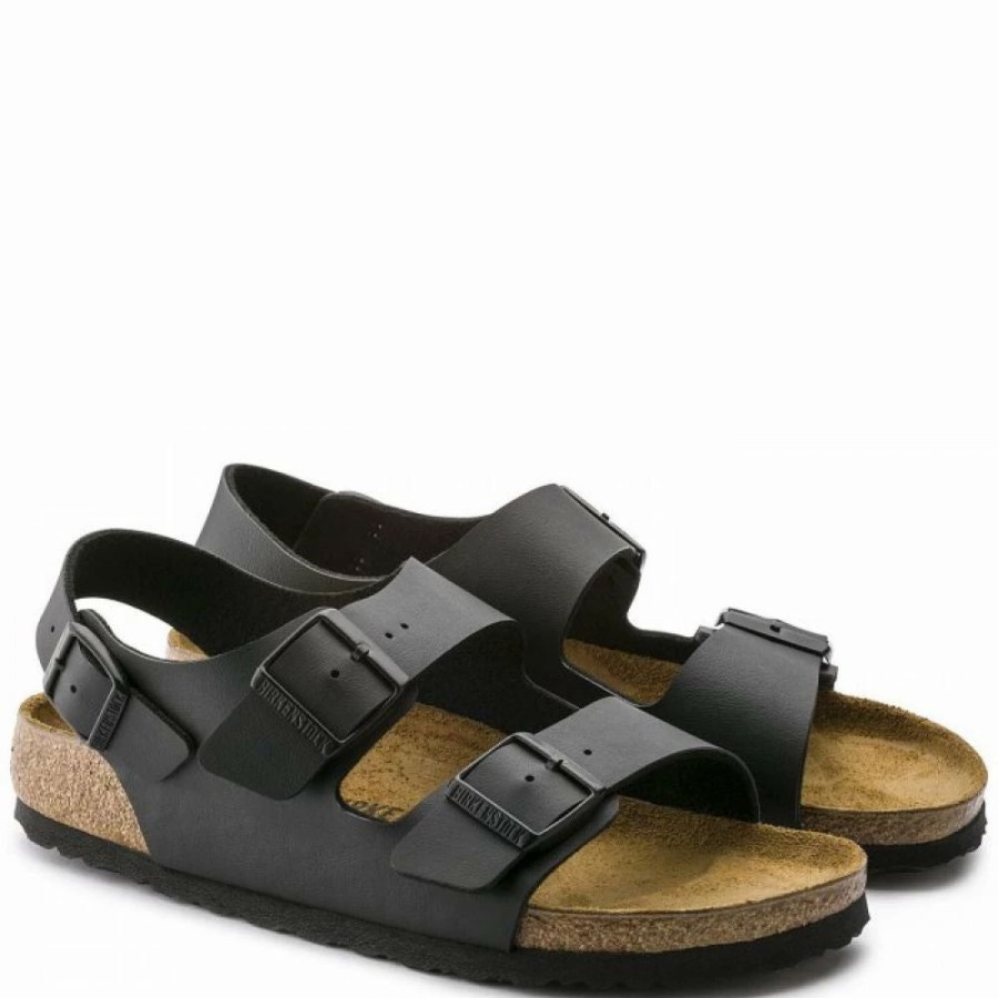 * Birkenstock Milano Birko-Flor In Black Best