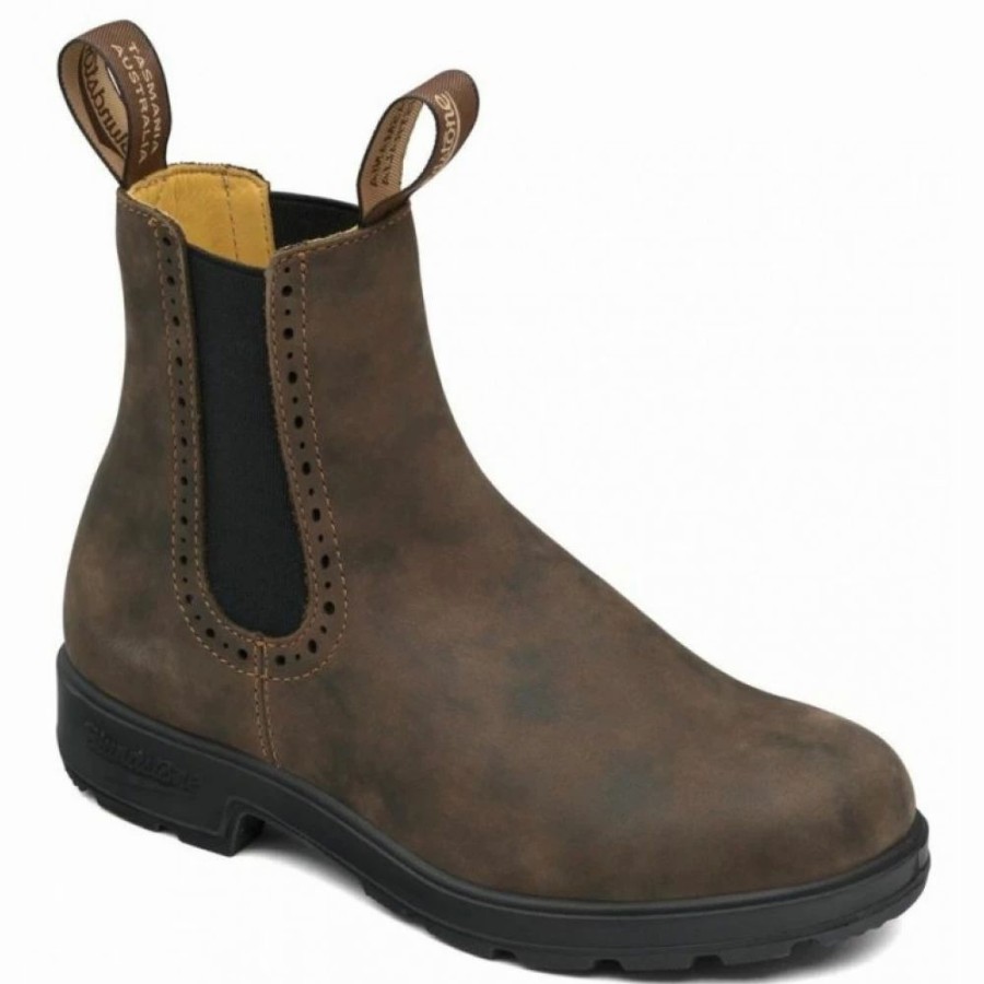 * Blundstone Women'S Original Hi Top 1351 In Rustic Brown Best