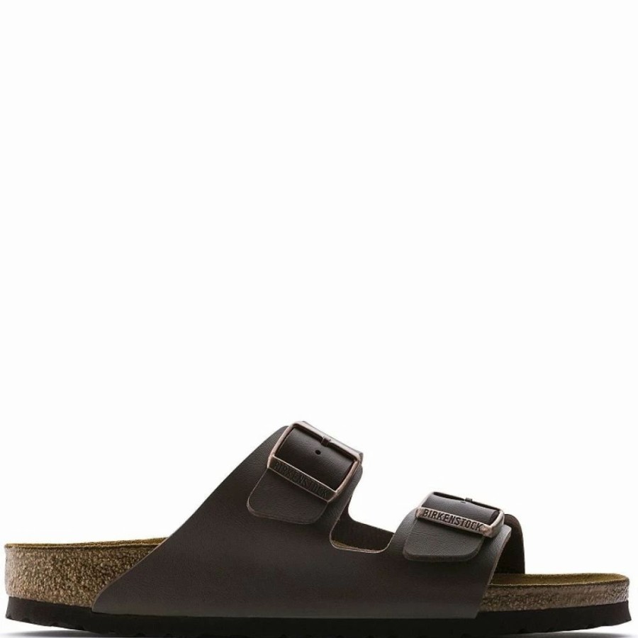 * Birkenstock Arizona Birko-Flor In Dark Brown Best