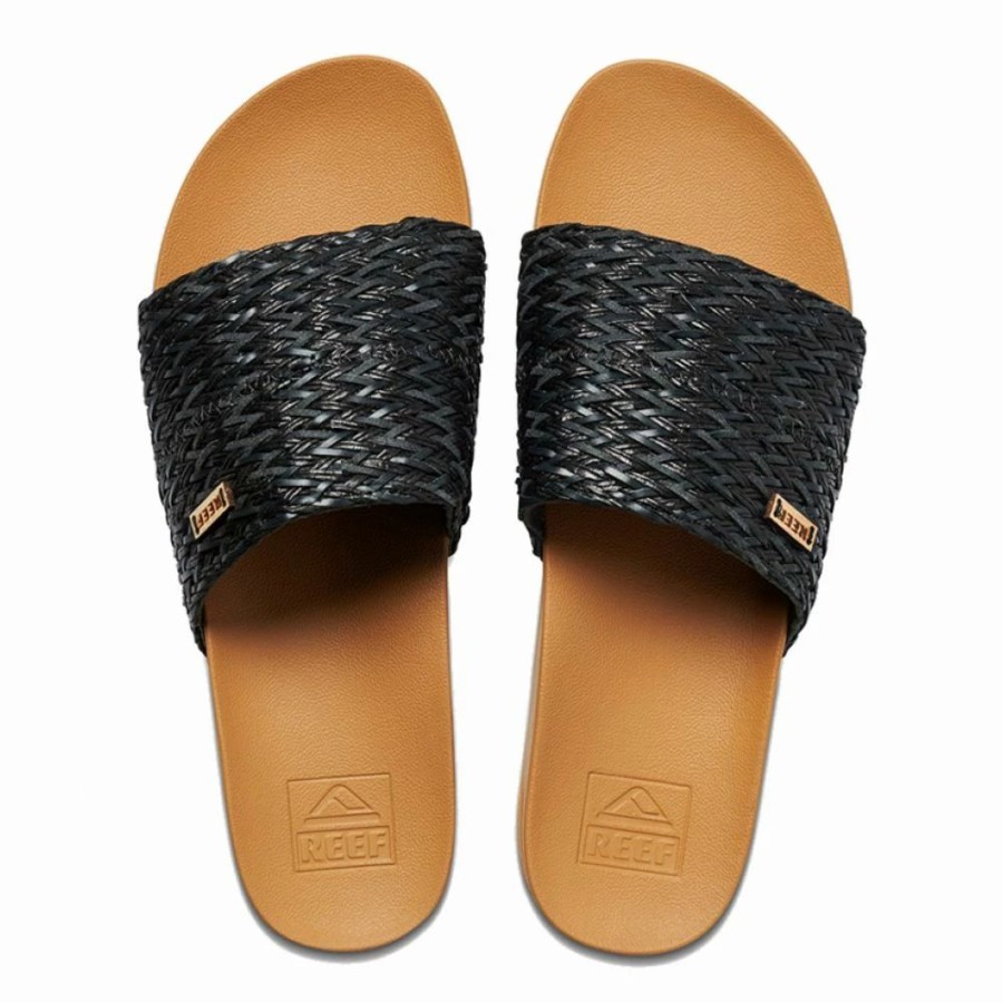 * Reef Women'S Cushion Scout Braid In Black/Tan Online