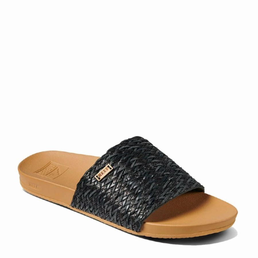 * Reef Women'S Cushion Scout Braid In Black/Tan Online