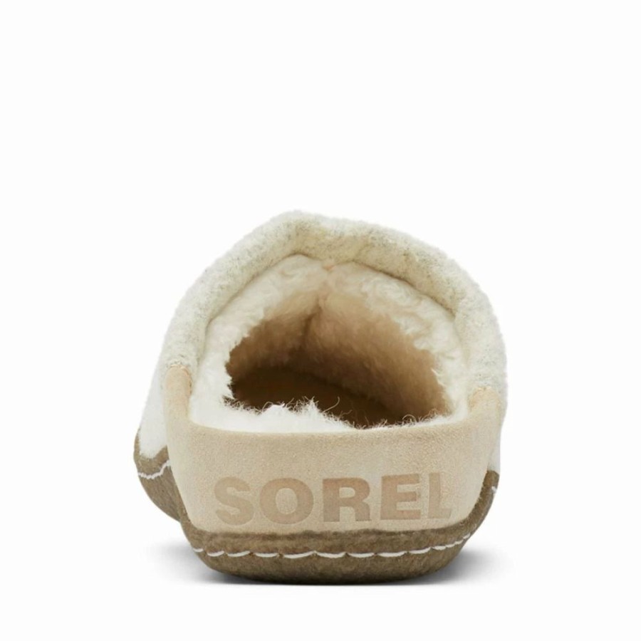 * Sorel Women'S Nakiska Scuff Slipper In Ancient Fossil/Gum 2 Wholesale