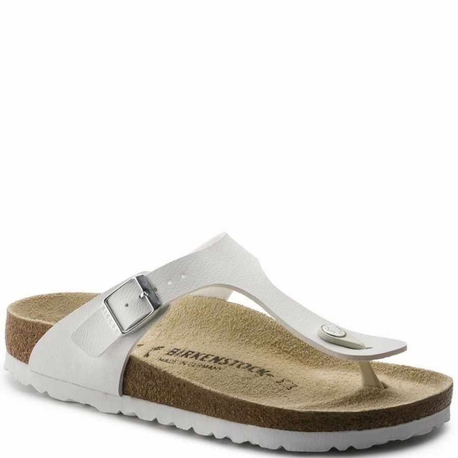 * Birkenstock Gizeh Birko-Flor In White Best