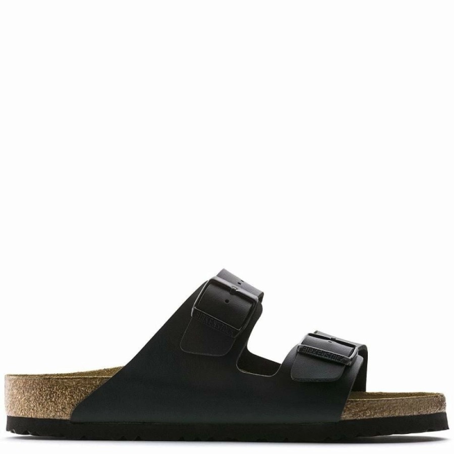 * Birkenstock Arizona Birko-Flor In Black (Narrow Width) Clearance