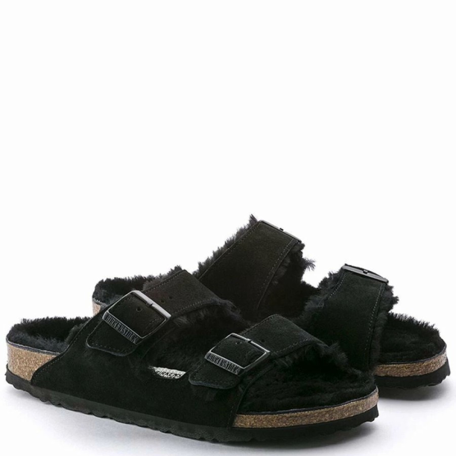 * Birkenstock Arizona Shearling In Black Wholesale