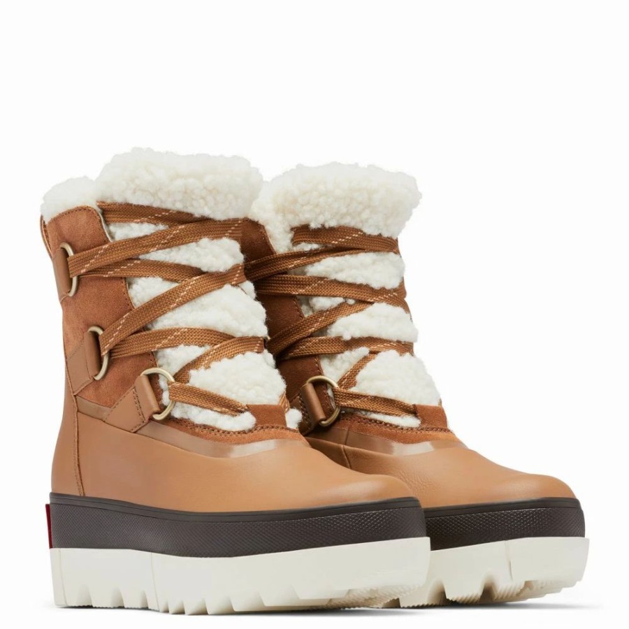 * Sorel Women'S Joan Of Arctic Next Boot In Velvet Tan/Chalk Online