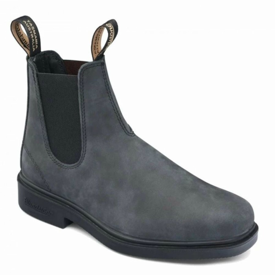 * Blundstone Dress 1308 In Rustic Black New