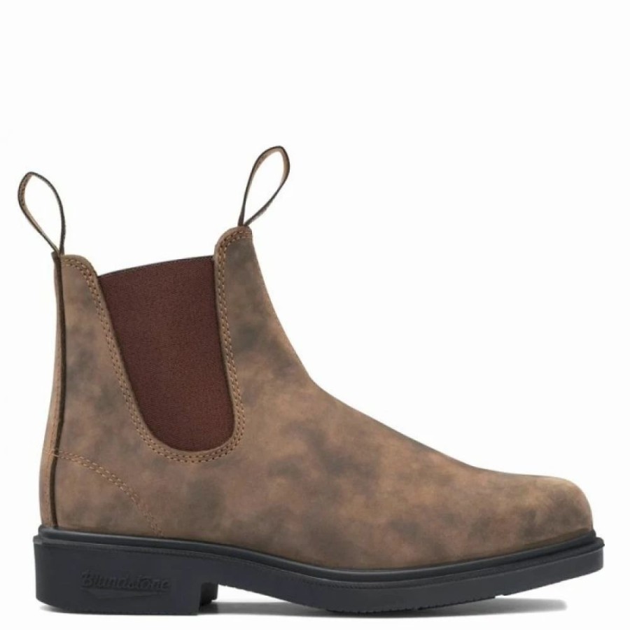 * Blundstone Dress 1306 In Rustic Brown Clearance