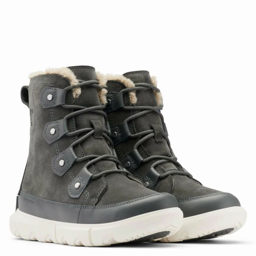 * Sorel Women'S Explorer Ii Joan In Grill/Fawn Wholesale