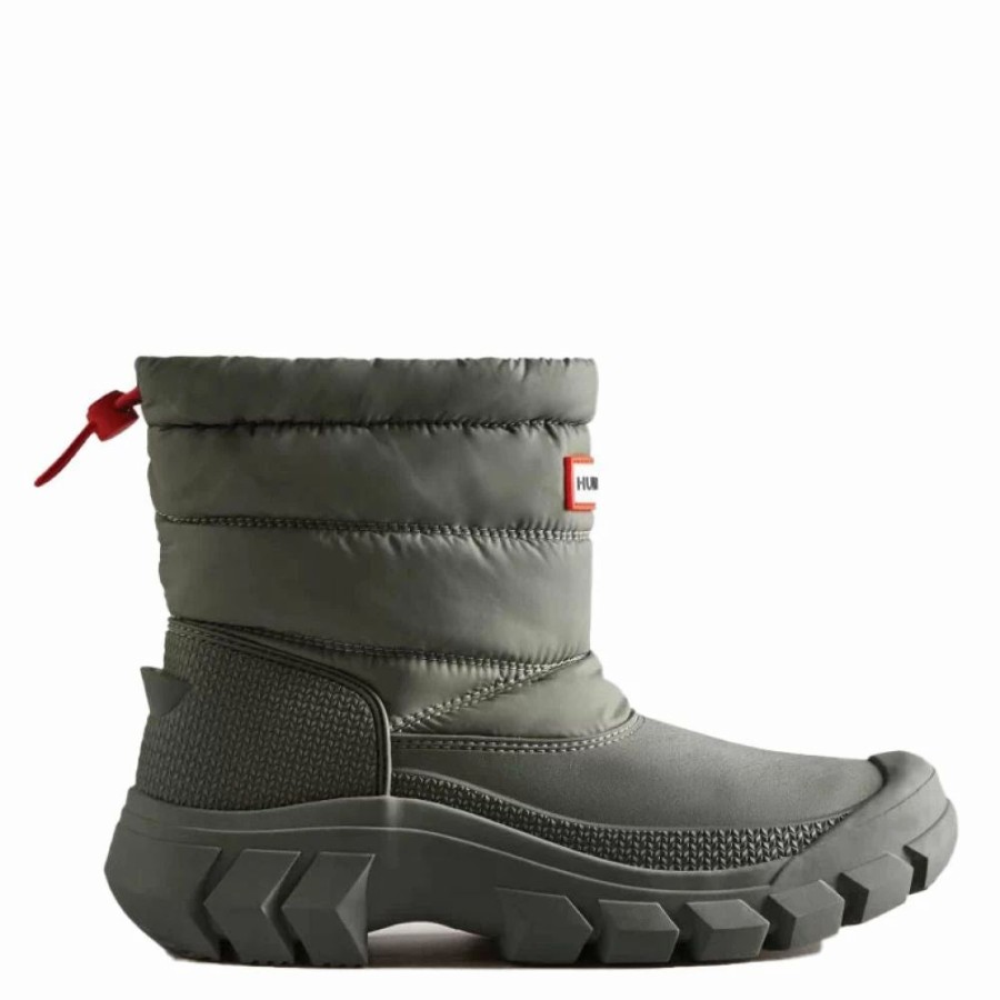 * Hunter Women'S Intrepid Insulated Short Snow Boots In Urban Grey Online