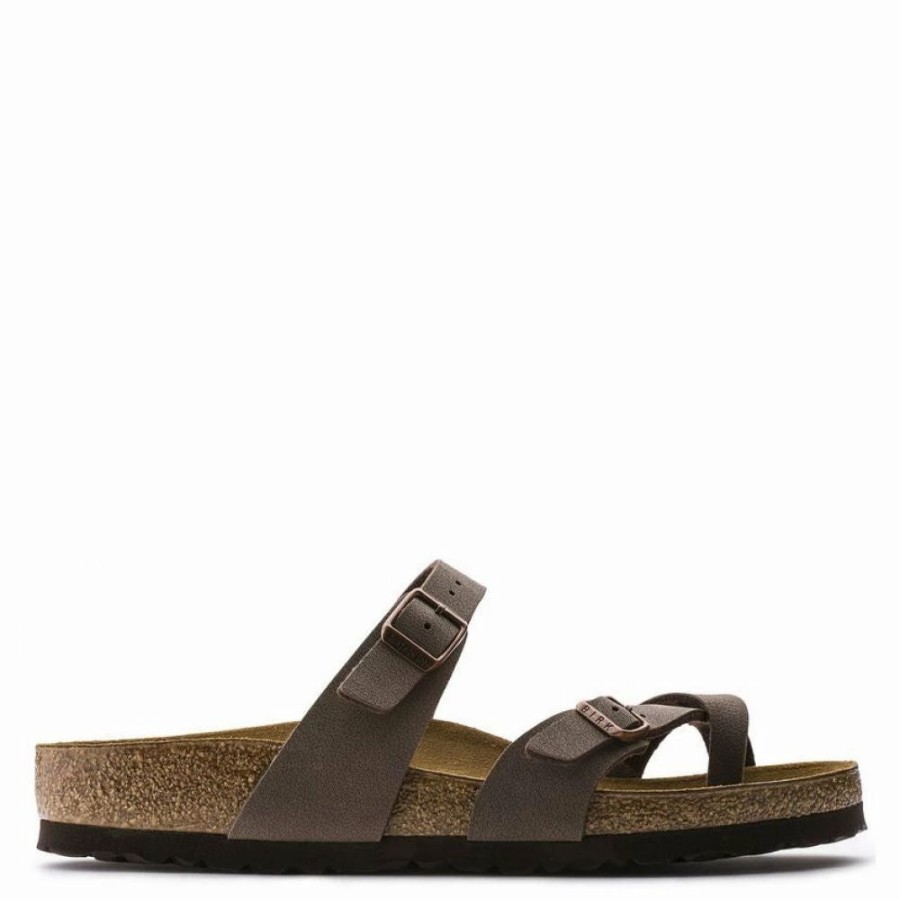 * Birkenstock Mayari Birko-Flor Nubuck In Mocha (Narrow Width) Clearance