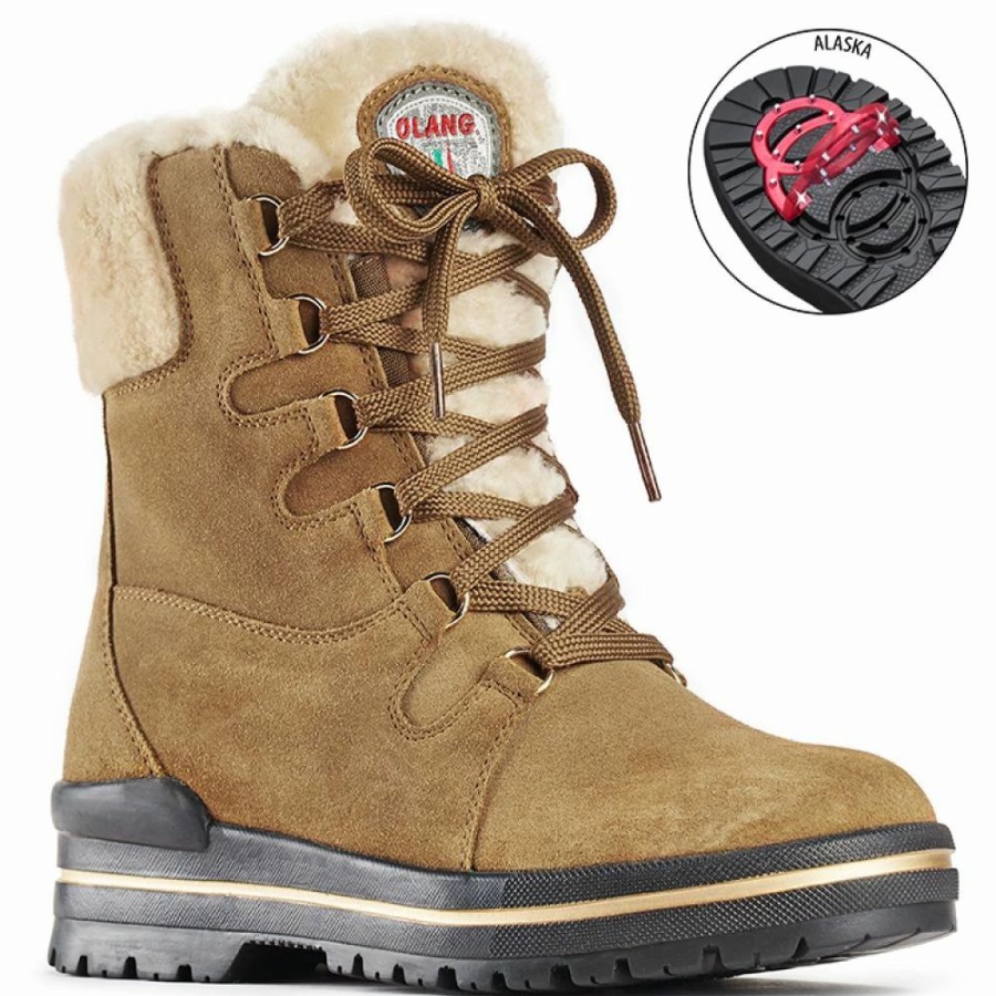 * Olang Women'S Meribel Boots In Tan/Brown Wholesale