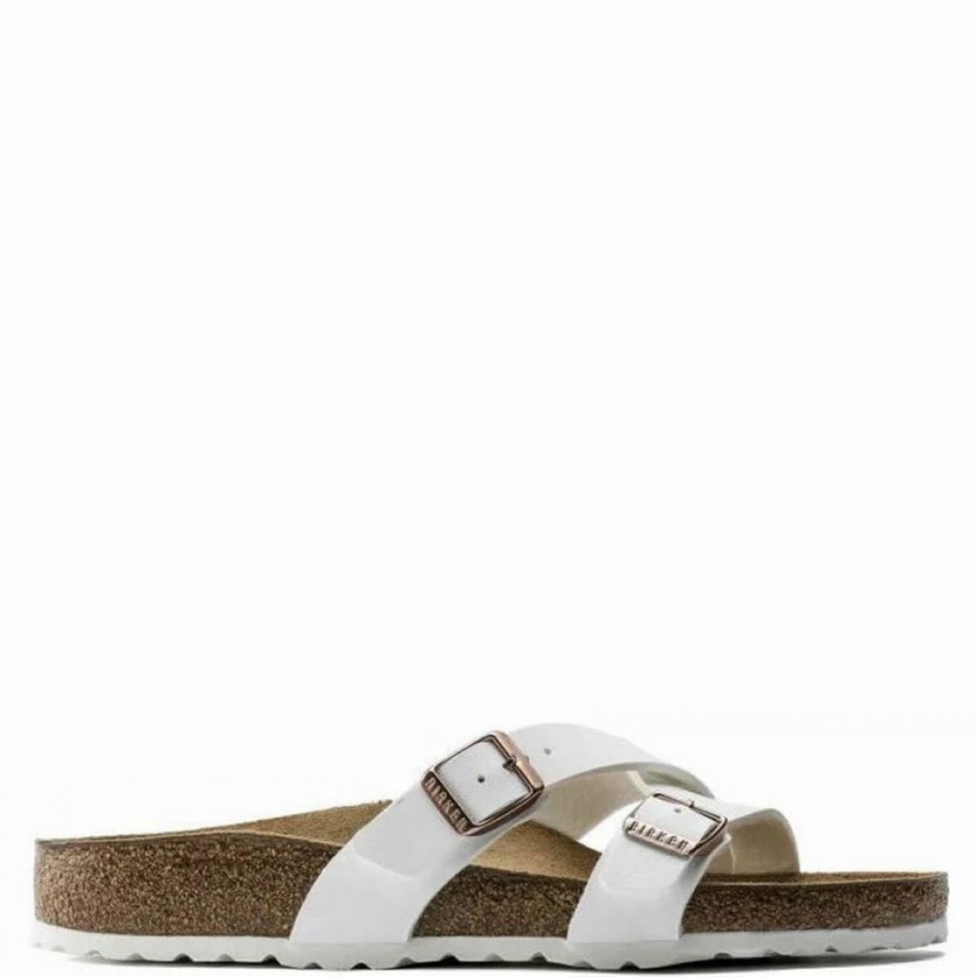 * Birkenstock Yao Birko-Flor In White (Narrow Width) Best