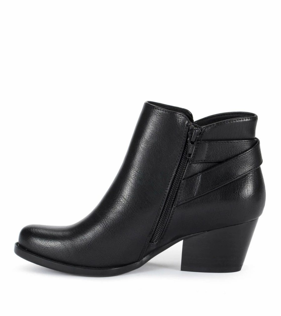 * Reggie Block Heel Bootie New