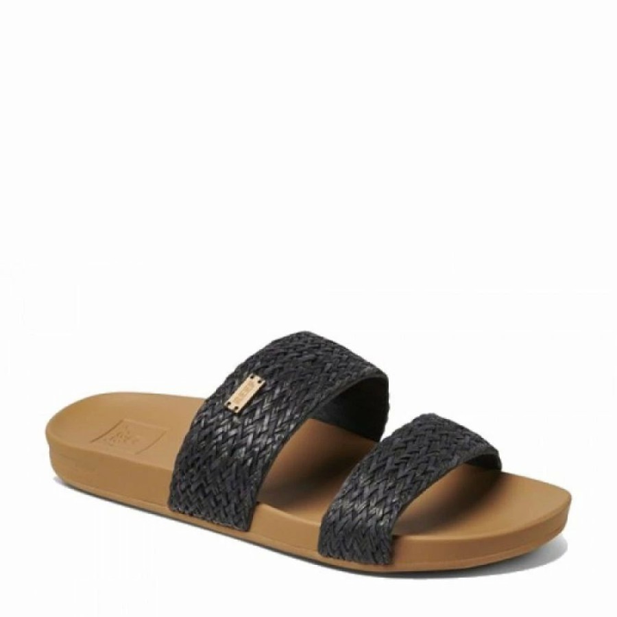 * Reef Women'S Cushion Vista Braid In Black Clearance