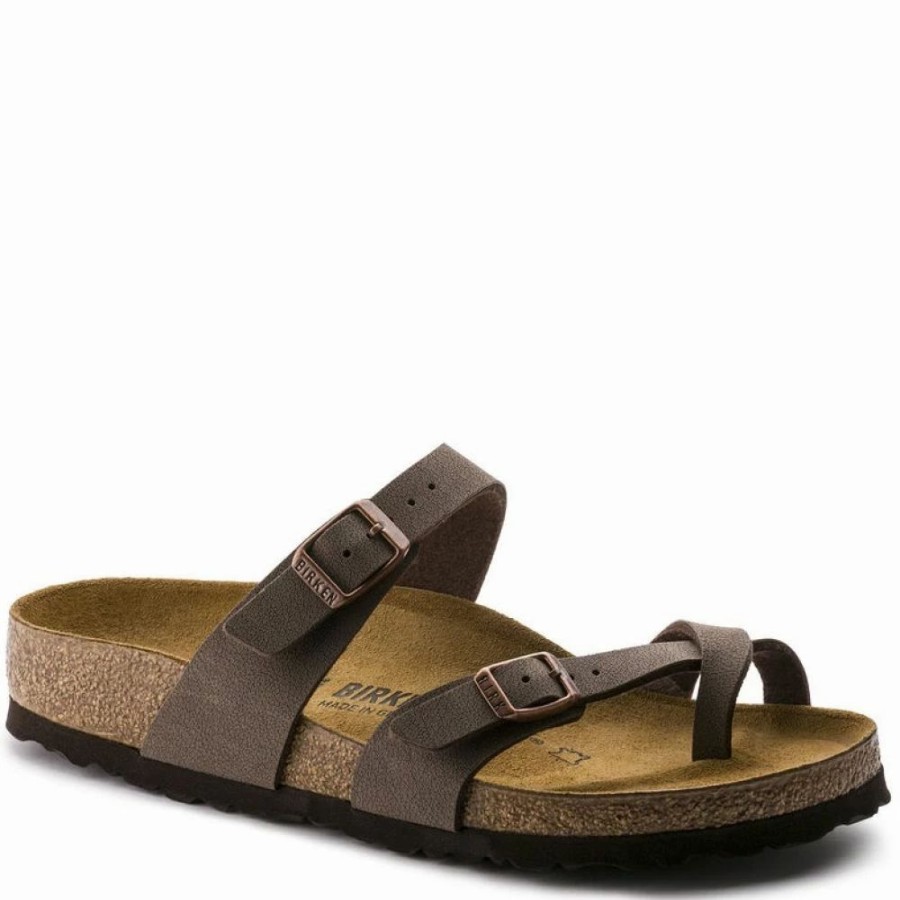 * Birkenstock Mayari Birko-Flor Nubuck In Mocha Online