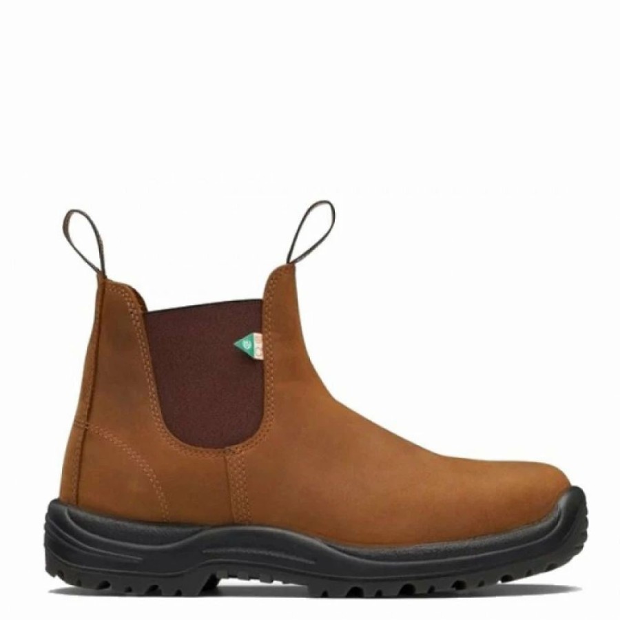 * Blundstone Work & Safety Boot 164 In Saddle Brown Best