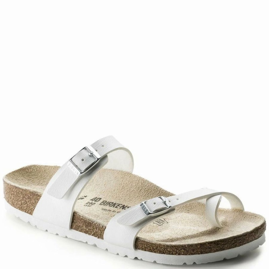 * Birkenstock Mayari Birko-Flor In White Wholesale