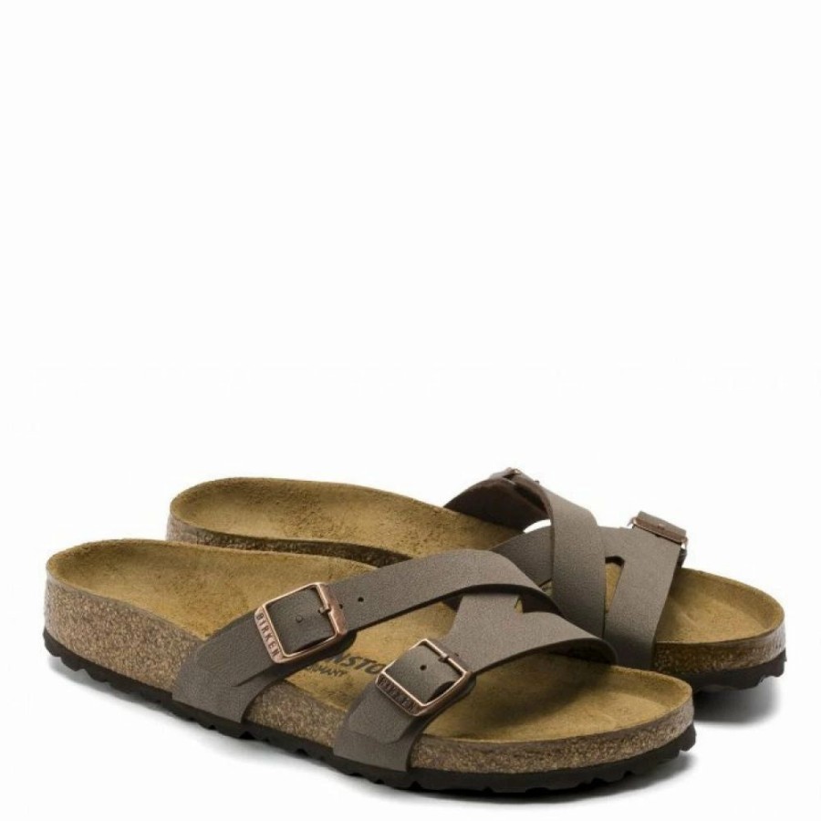 * Birkenstock Yao Birko-Flor In Mocha (Narrow Width) Best