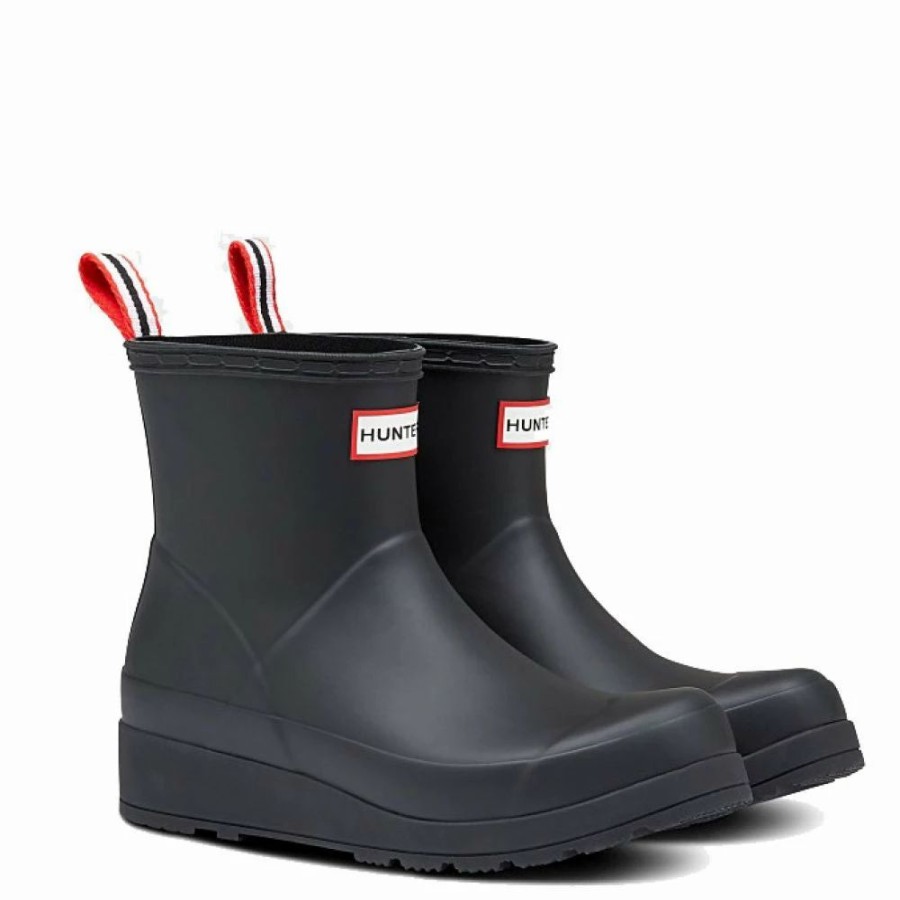 * Hunter Women'S Original Play Short Rain Boot In Black Hot