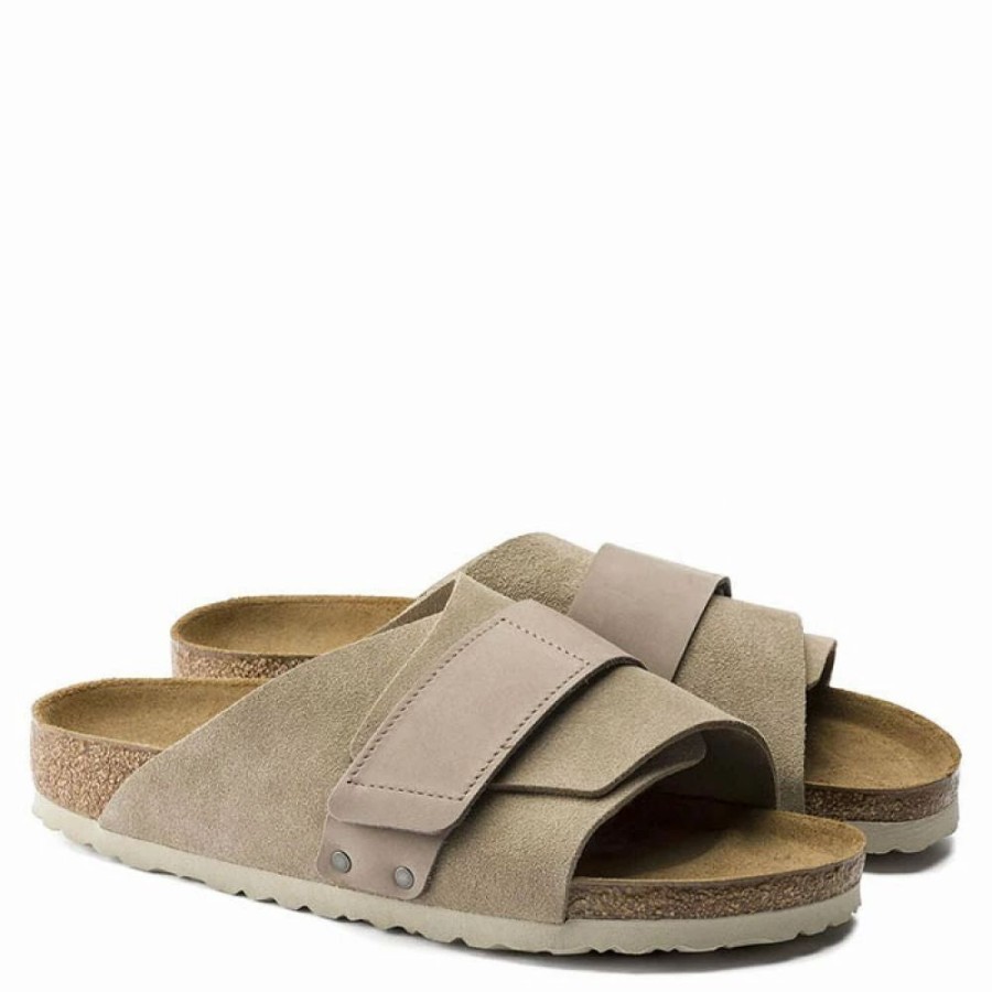 * Birkenstock Men'S Kyoto In Taupe Clearance