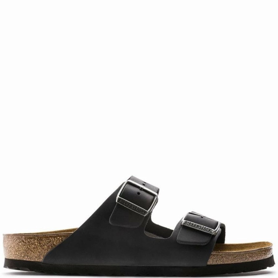 * Birkenstock Arizona Oiled Leather In Black Best