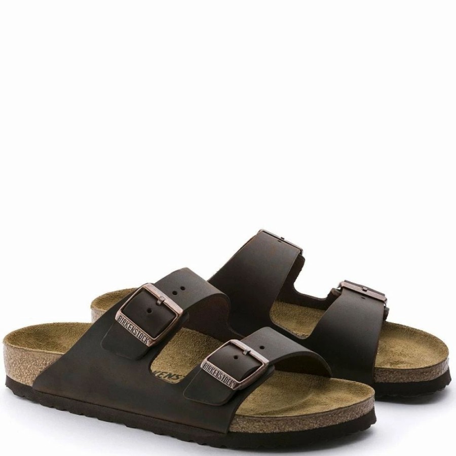 * Birkenstock Arizona Oiled Leather In Habana New