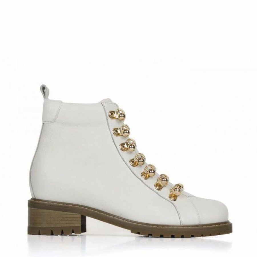 * Mi Mai Mi-Mai Women'S Jane Ankle Boot In Off-White Online