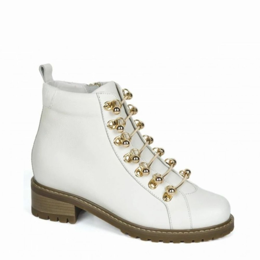 * Mi Mai Mi-Mai Women'S Jane Ankle Boot In Off-White Online