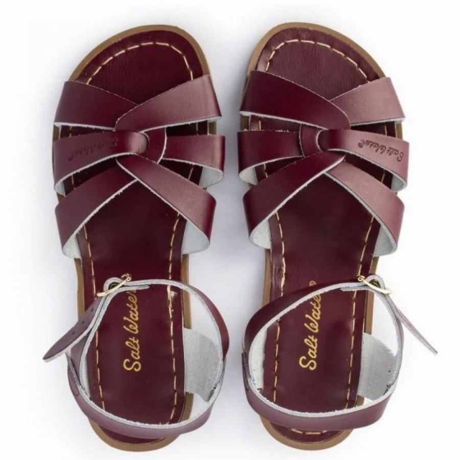 * Salt Water Women'S Original Sandal In Claret Best