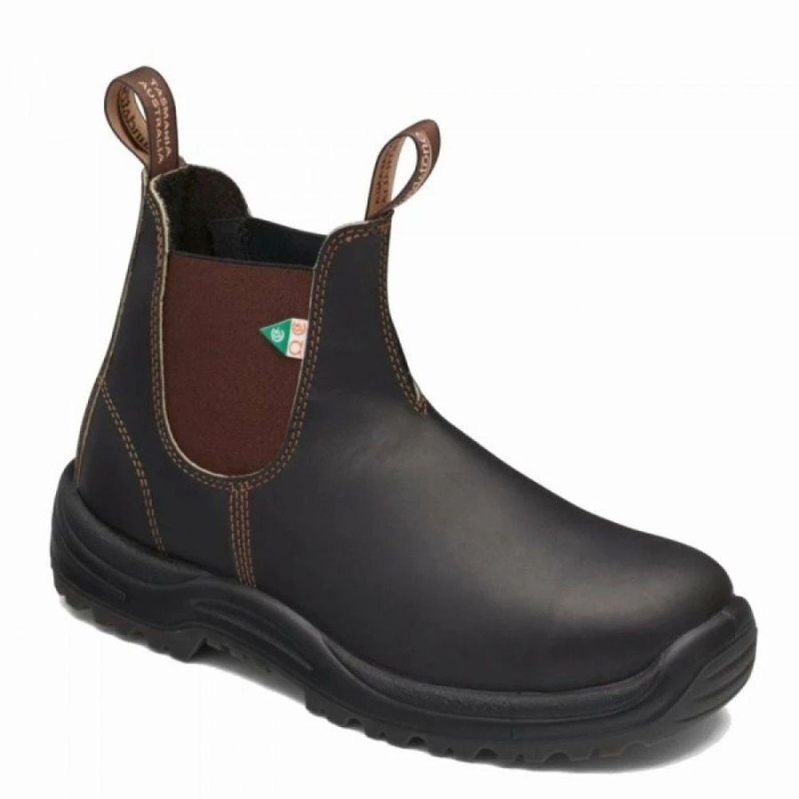 * Blundstone Work & Safety Boot 162 In Stout Brown Online