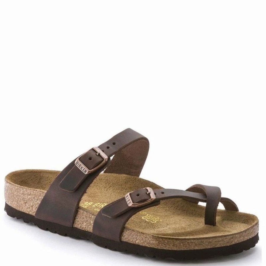 * Birkenstock Women'S Mayari Oiled Leather In Habana Wholesale