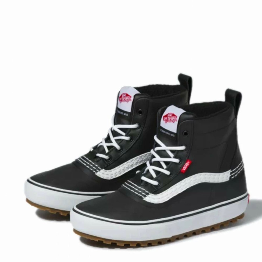 * Vans Standard Mid Snow Mte In Black/White Online